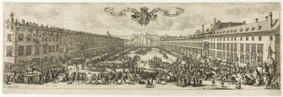 A Carrière vagy Rue Neuve, Nancy (The New Street) alkotó: Jacques Callot