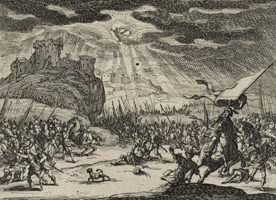 Szent Pál megtérése, 1635 alkotó: Jacques Callot