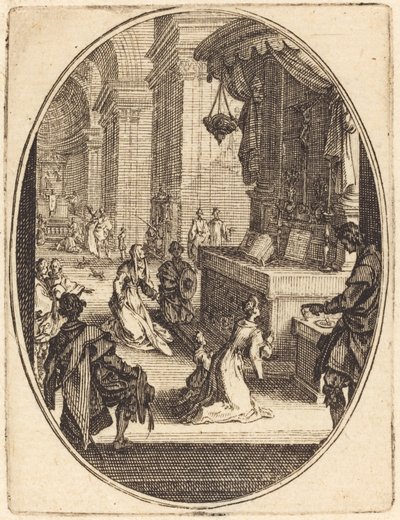 Isten kultusza alkotó: Jacques Callot