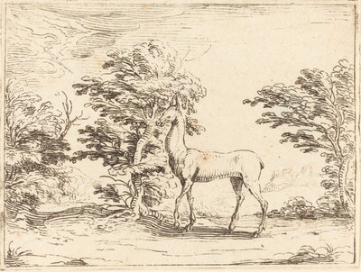 Az őzike. alkotó: Jacques Callot