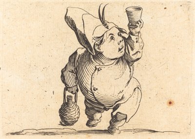 Az ivó, elölnézet, c. 1622. alkotó: Jacques Callot