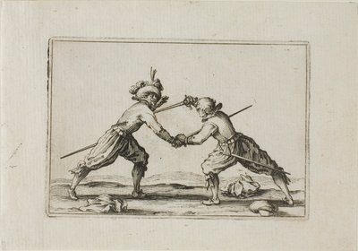 A párbaj kardokkal, A szeszélyekből alkotó: Jacques Callot