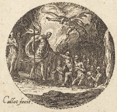 A síremlék, c. 1631. alkotó: Jacques Callot