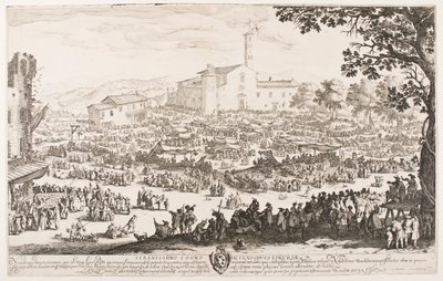 A l’imprunetai vásár alkotó: Jacques Callot