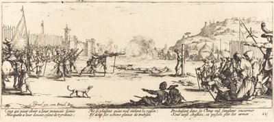 A tüzelőosztag alkotó: Jacques Callot