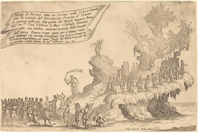 A Parnasszus-hegy úszója alkotó: Jacques Callot