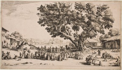A gondreville-i vásár alkotó: Jacques Callot