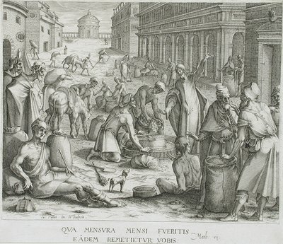 Gabonamérők alkotó: Jacques Callot