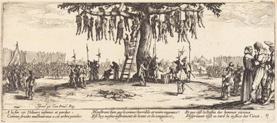 Az akasztás alkotó: Jacques Callot