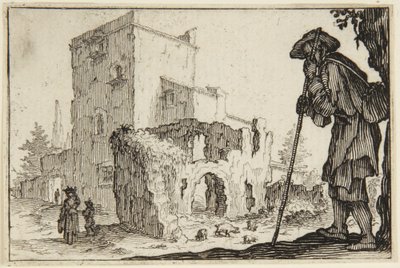 A pásztor és a romok alkotó: Jacques Callot