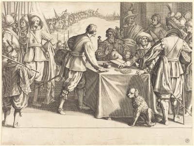 A csapatok toborzása alkotó: Jacques Callot