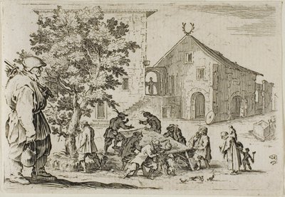A fogadó, a The Caprices-ből alkotó: Jacques Callot