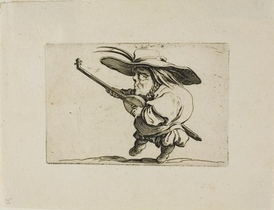 A lantos, Varie Figure Gobbitól alkotó: Jacques Callot