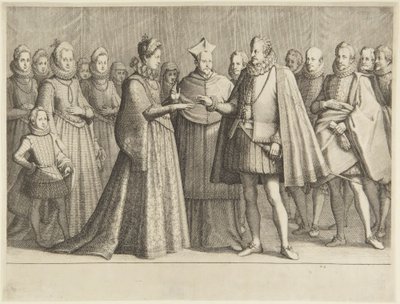 I. Ferdinánd házassága alkotó: Jacques Callot