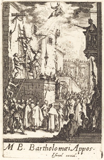 Szent Bertalan mártíromsága alkotó: Jacques Callot