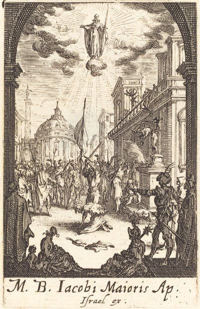 Major Szent Jakab mártíromsága alkotó: Jacques Callot