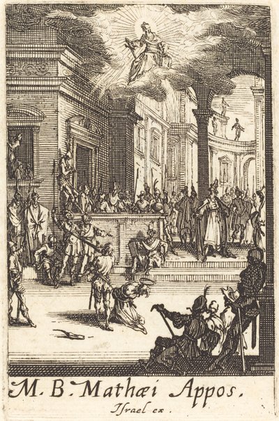 Szent Máté vértanúsága alkotó: Jacques Callot