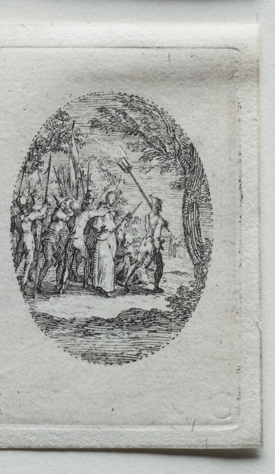 A szenvedés titkai: Krisztus fogságba esett alkotó: Jacques Callot
