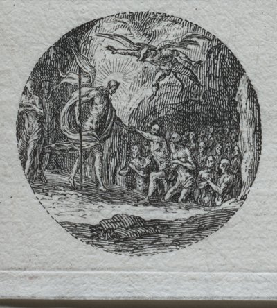A szenvedély rejtelmei: Az alászállás a Limboba. alkotó: Jacques Callot