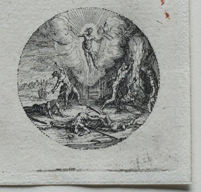 A szenvedély rejtelmei: Az átváltozás. alkotó: Jacques Callot