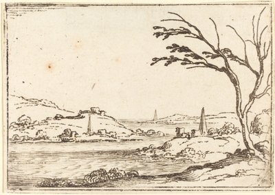 A nílusi árvíz. alkotó: Jacques Callot