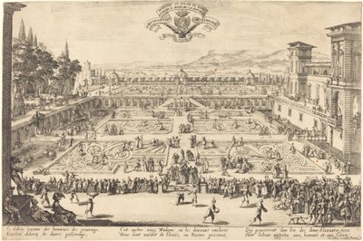 A nancyi Palace Gardens alkotó: Jacques Callot