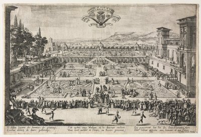 A nancyi Palace Gardens alkotó: Jacques Callot