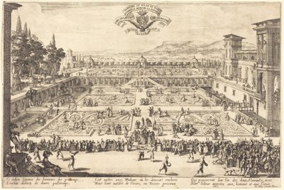 A nancy-i palotakertek alkotó: Jacques Callot