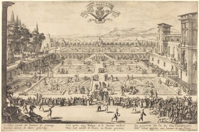 A nancy-i palotakertek alkotó: Jacques Callot