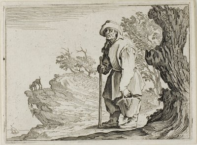 A táskáját cipelő paraszt, A szeszélyekből alkotó: Jacques Callot