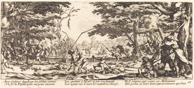 A parasztok megbosszulják magukat alkotó: Jacques Callot