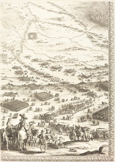 Breda ostroma [6/6. tábla] alkotó: Jacques Callot