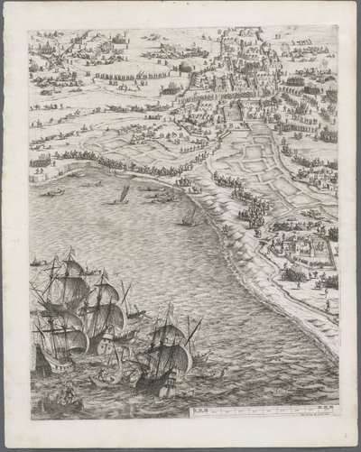 La Rochelle ostroma: 12. tábla alkotó: Jacques Callot