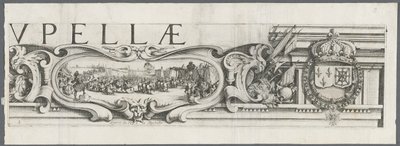 La Rochelle ostroma: 3. tábla, 1628-1630. alkotó: Jacques Callot