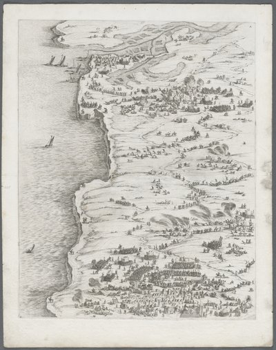 La Rochelle ostroma: 5. táblakép alkotó: Jacques Callot
