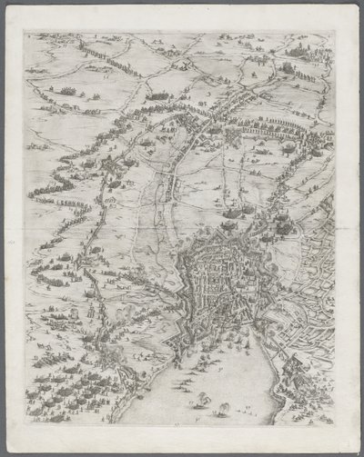 La Rochelle ostroma: 6. táblakép alkotó: Jacques Callot