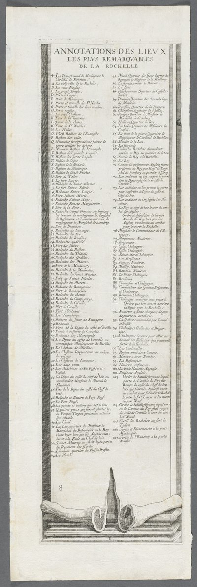 La Rochelle ostroma: 9. táblakép alkotó: Jacques Callot