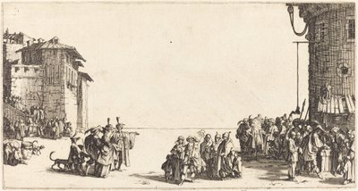 A rabszolgapiac alkotó: Jacques Callot