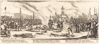 A karó c. 1633. alkotó: Jacques Callot