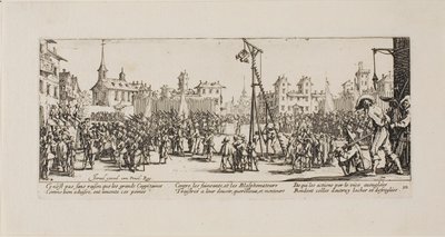 A Strappado, a The Miseries of War tízes lemeze alkotó: Jacques Callot