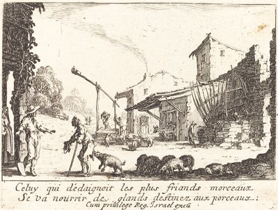 A disznópásztor alkotó: Jacques Callot