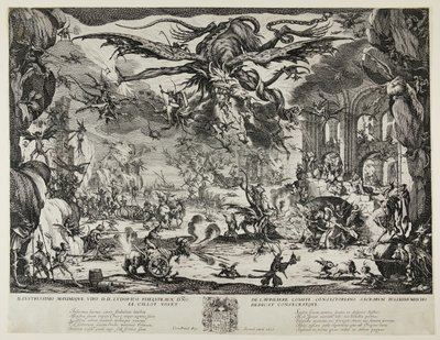 Szent Antal megkísértése alkotó: Jacques Callot