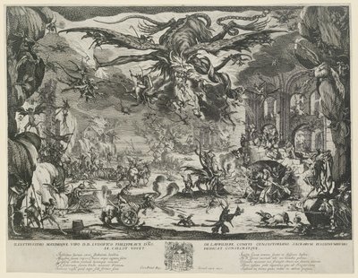 Szent Antal megkísértése alkotó: Jacques Callot