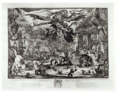 Szent Antal megkísértése, 17. század alkotó: Jacques Callot