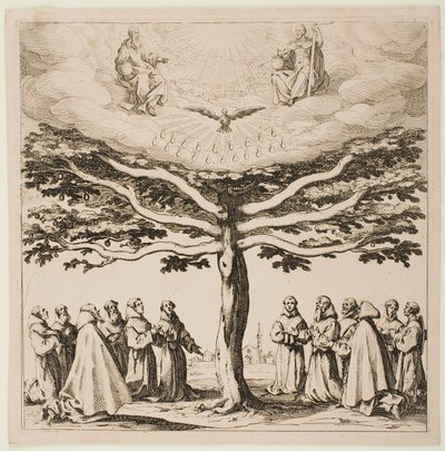 Szent Ferenc fája alkotó: Jacques Callot
