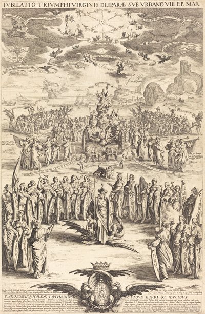 A Szűz diadala alkotó: Jacques Callot