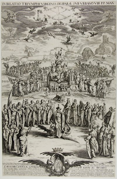A Szűz diadala alkotó: Jacques Callot