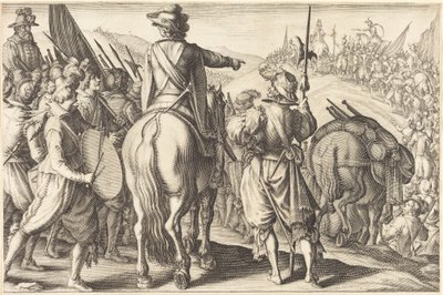 Menetelő csapatok alkotó: Jacques Callot