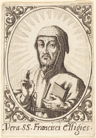 Szent Ferenc igazi képmása alkotó: Jacques Callot