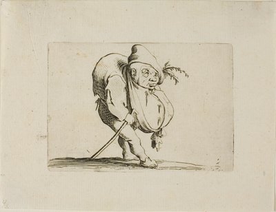 Az Egyenetlen bottal, Varie Figure Gobbitól alkotó: Jacques Callot